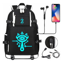 Legend Of Zelda Usb Youth Student Backpack For Men And Women's Leisure Travel Backpack