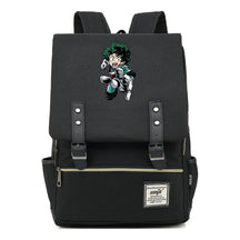 Anime My Heroes Academy Printed Youth Student Backpack Men's And Women's Leisure Belt Buckle Classic Backpack