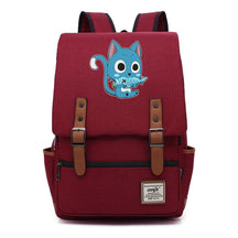 Printed Schoolbag Leisure Belt Buckle Classic Backpack Young Students