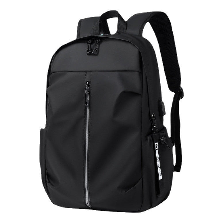 Usb Backpack For Men's Business Computer Bag, Casual Large Capacity Lightweight Sports Bag, Backpack