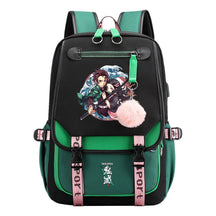 Cartoon Fashion Usb Student Backpack For Boy And Girl, Casual Woven Strap Flip Back Backpack