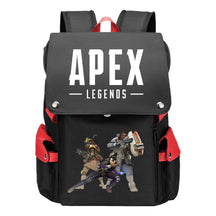 Apex Hero Print Usb Charging Cap Head Style Student School Bag Casual Backpack