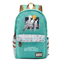 Promised Dream Island Printed Student Backpack, Floral Casual Backpack
