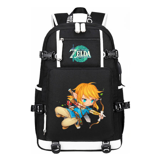 Printed Teenage Student Backpack For Men And Women With Backpacks