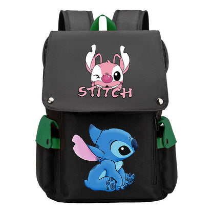 Sports Football Star Usb Charging Cover, Youth Student Backpack, Men's And Women's Leisure Backpack