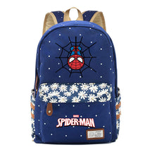 Superhero Printed Student Backpack Men And Women's Leisure Travel Backpack