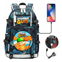Usb Printed Student Backpack For Men And Women's Leisure Travel Backpack