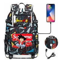 Usb Large Capacity Youth Student Backpack For Men And Women's Leisure Travel Backpack