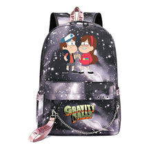 Cartoon Strange Town Youth Student School Bag Men's And Women's Leisure Travel Backpack