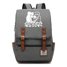 Printed Teenage Student Backpack For Men And Women With Casual Belt Buckle Classic Backpack