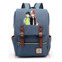 Anime My Heroes Academy Printed Youth Student School Bag Casual Belt Buckle Classic Backpack