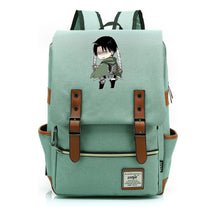 The Giant Of Manga Attack Printed Teenage Student Backpack For Men And Women With Casual Belt Buckle Classic Backpack 43*29*13.5cm