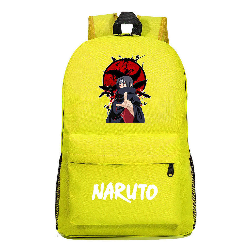 Cartoon Day Manga Naruto Starry Sky Print Simple Teen Student School Bag Men's And Women's Leisure Travel Backpack