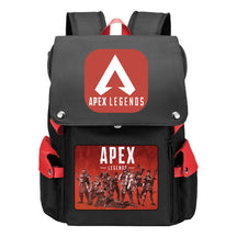 Apex Hero Print Usb Charging Cap Headpiece Student Backpack Leisure Backpack