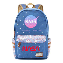 Fashionable Printed Student Backpack From Nasa, Casual Backpack