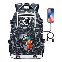 Seven Dragon Ball Usb Youth Student School Bag Men's And Women's Backpack Leisure Travel Bag