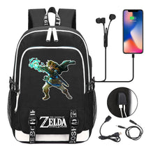 Usb Teen School Bag Men's And Women's Sports Backpacks