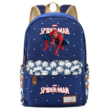 Superhero Printed Teenage Primary And Secondary School Backpacks For Men And Women's Leisure Travel Backpacks