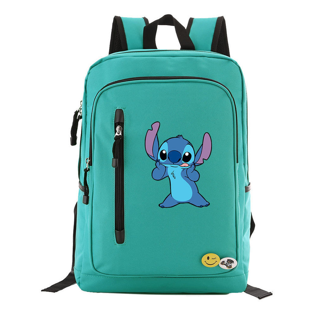 Sports Football Star Printed Youth Student Backpack Men And Women's Leisure Travel Backpack