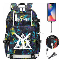 Magic School Usb Youth Student Backpack For Men And Women Leisure Travel Backpack