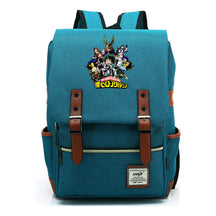 Anime My Heroes Academy Printed Student School Bag For Men And Women Leisure Belt Buckle Classic Backpack