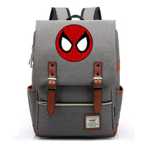 Superhero Printed Youth Student Backpack, Classic Backpack For Men And Women