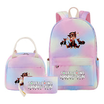 Student Girl Backpack Lunch Bag Three Piece Set Backpack Set