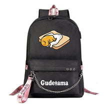 Lazy Egg Usb Youth Student Backpack For Boys And Girls Leisure Travel Backpack
