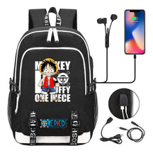 Anime Pirate Wang Lufei Youth Student School Bag Usb Men's And Women's Leisure Backpack