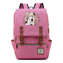 Printed Teenage Student Backpack For Men And Women With Casual Belt Buckle Classic Backpack