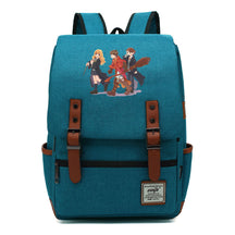 School Of Witchcraft And Wizardry Printed Youth Student School Bag Casual Belt Buckle Classic Backpack