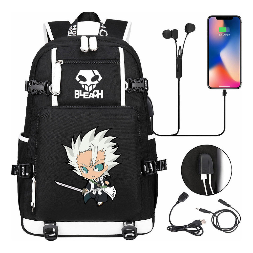 Printed Usb Youth Student Backpack For Men And Women's Leisure Travel Backpack