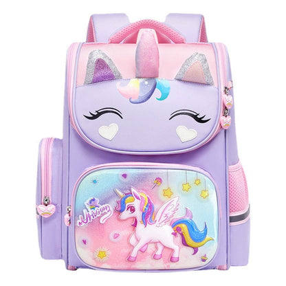Student backpack cute spine protection lightweight backpack Water proof children's backpack