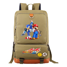 Super Mario Print Youth Student Backpack, Travel Bag, Men's And Women's Backpack