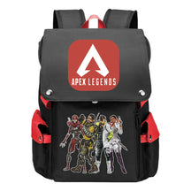 Apex Hero Print Usb Charging Cap Headpiece Student Backpack Leisure Backpack