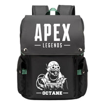 Apex Hero Print Usb Charging Head Youth School Bag Casual Backpack