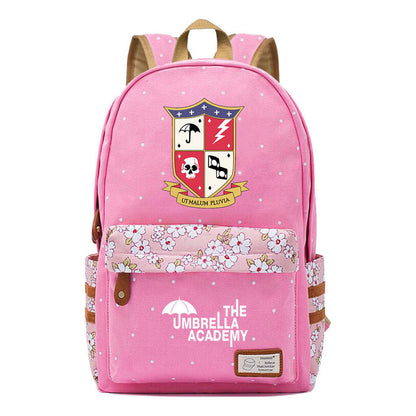 Printed Teenage Girls Backpack, Fashionable And Casual Backpack