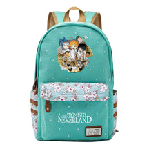 Promised Dream Island Printed Student Backpack, Floral Casual Backpack