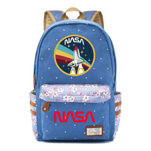 Fashionable Printed Student Backpack From Nasa, Casual Backpack