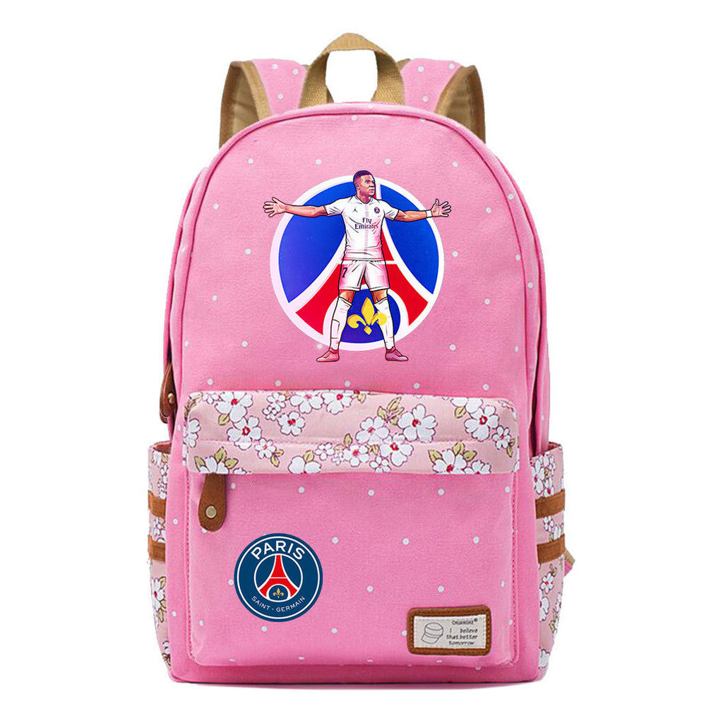 Printed Teenage Student Backpack, Fashionable Men's And Women's Casual Backpack