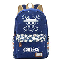 Anime Pirate Wang Lufei Printed Youth Student School Bag Fragmented Flower Men's And Women's Leisure Backpack