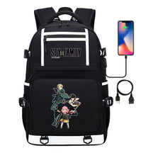 Comic Print Usb Youth Student Backpack For Men And Women, Backpack Leisure Travel