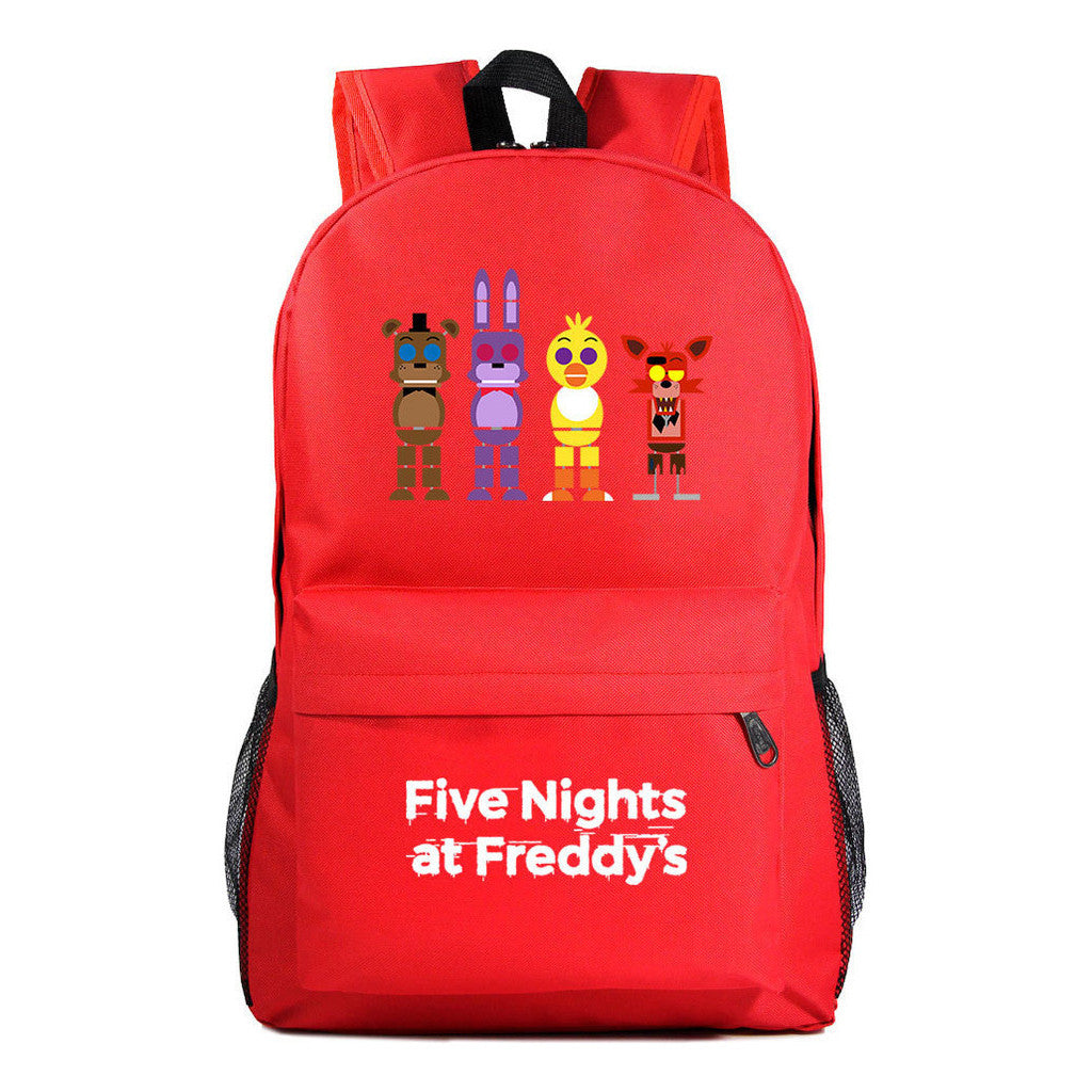 Fashion Toy Bear Game Fashion Starry Sky Youth Student Backpack Men's And Women's Leisure Backpack