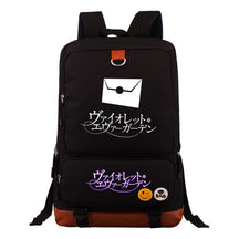 Violet Eternal Garden Printed Youth Student School Bag Large Capacity Travel Bag Men's And Women's Backpack