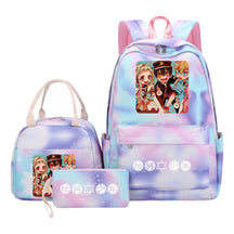 Teenage Student Girl Backpack Lunch Bag Three Piece Set Backpack Set