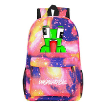 Starry Sky Youth Student Backpack For Men And Women's Leisure Travel Backpack