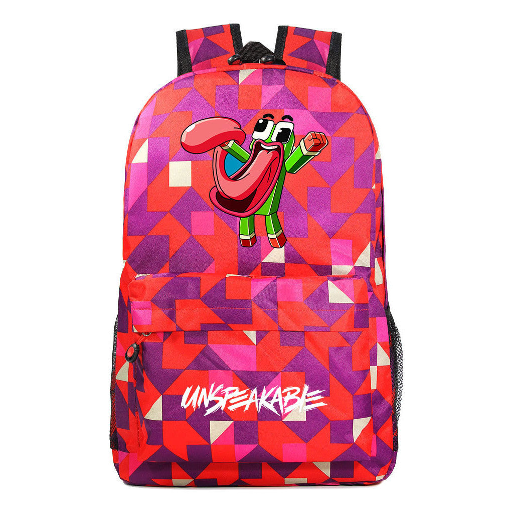 Starry Sky Youth Student Backpack For Men And Women's Leisure Travel Backpack