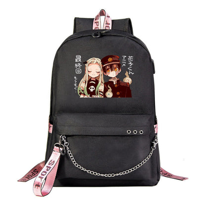 Usb Youth Student Backpack For Boys And Girls Leisure Travel Backpack