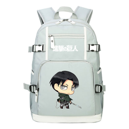 Giant Soldier Captain Alan Of Anime Attack Student Backpacks, Men's And Women's Backpacks, Leisure Travel Backpacks, Backpacks