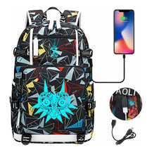Legend Of Zelda Usb Youth Student Backpack For Men And Women's Leisure Travel Backpack